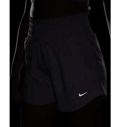 Шорты женские Nike One Dri-Fit Ultra High-Waisted 3 Brief-Lined Shorts Violet DX6642-512