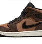 Кросівки чоловічі Air Jordan 1 Mid Se Brown DC7294-200
