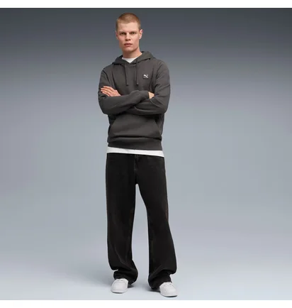 Худи мужское Puma Ess Elevated Hoodie Grey 688254-44