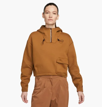 Худи женское Nike Sportswear Therma-Fit Adv Tech Pack Brown DV8238-270