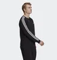 Свитшот мужской Adidas Essentials French Terry 3-Stripes Sweatshirt Black Gk9078