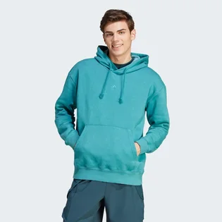 Худи мужское Adidas All Szn Garment-Wash Turquoise IB4074