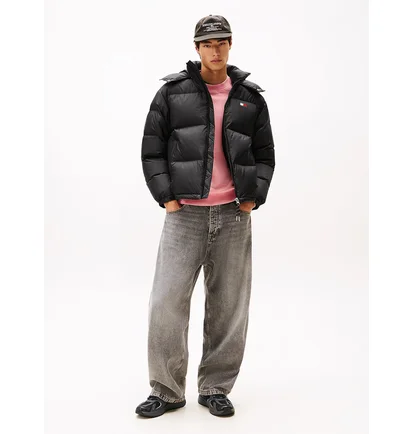 Пуховик мужской Tommy Jeans Black DM0DM22036-BDS