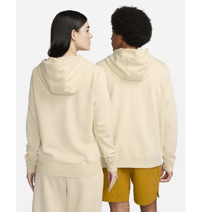 Толстовка жіноча Nike Sportswear Club Fleece WomenS Full-Zip Hoodie Beige DQ5471-126