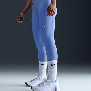 Лосини жіночі Nike WomenS Mid-Rise Mesh-Panelled Leggings Blue CZ9779-494