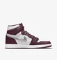 Кроссовки мужские Air Jordan 1 Retro High Og Bordo/White 555088-611