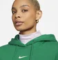 Худи женское Nike Sportswear Phoenix Fleece Oversized Pullover Hoodie Green Dq5860-365
