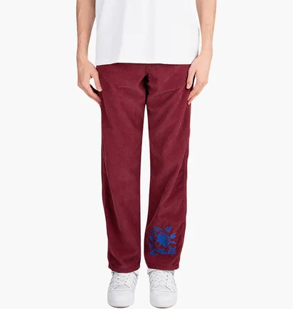 Штани унісекс CARNE BOLLENTE Night Of The Giving Heads Pant Bordo AW22P0101