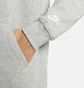 Худи мужское Nike Club Fleece MenS Brushed-Back Graphic Hoodie Grey FB7488-063