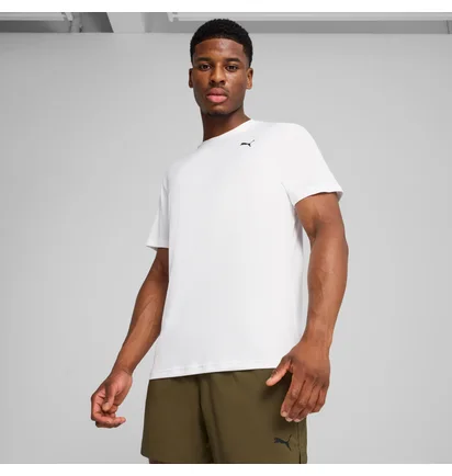 Футболка чоловіча Puma Tad Essentials Texture Poly White 527155-02