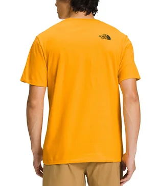 Футболка мужская The North Face Short Sleeve Places We Love Camp Geodesic T-Shirt Yellow NF0A811S56P