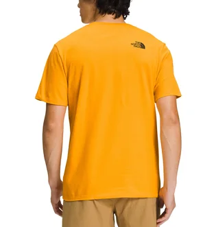 Футболка мужская The North Face Short Sleeve Places We Love Camp Geodesic T-Shirt Yellow NF0A811S56P