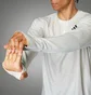 Лонгслів унісекс Adidas Made To Be Remade Running Henley White IN8148