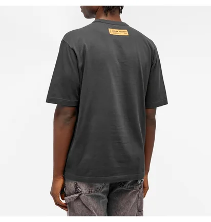 Футболка чоловіча Heron Preston Heron Bird Painted T-Shirt Black HMAA032F23JER0041046