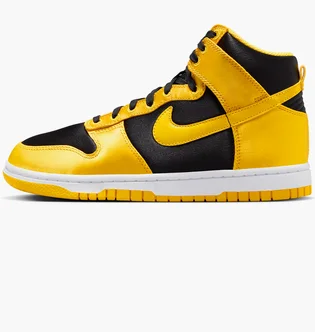 Кроссовки женские Nike Dunk High Shoes Yellow/Black FN4216-001