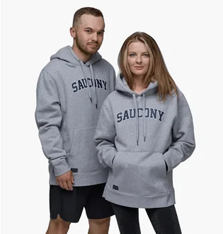 Худи унисекс Saucony Recovery Hoody Grey SAU800047-LGHS5