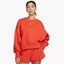 Свитшот женский Nike Sportswear Phoenix Fleece Over-Oversized Crewneck Sweatshirt Orange DQ5761-861