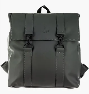 Рюкзак унісекс Rains Backpacks Green 1213-SLATE