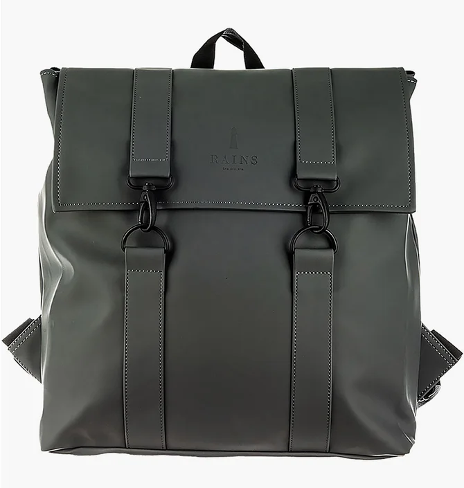 Рюкзак унісекс Rains Backpacks Green 1213-SLATE
