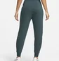 Штани жіночі Nike Dri-Fit One High-Waisted 7/8 French Terry Graphic Pants Turquoise FB5575-328