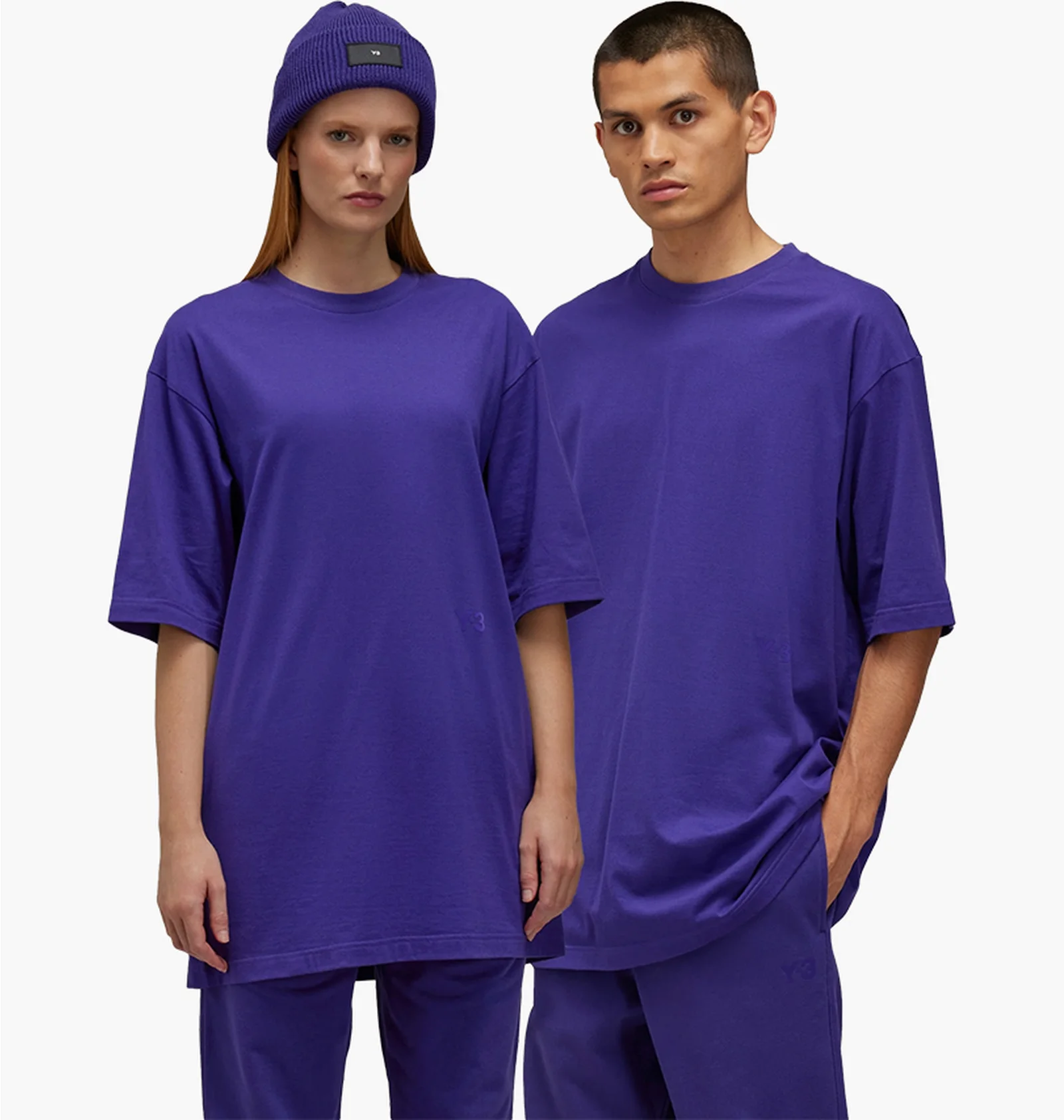 ᐉ Футболка унисекс Adidas Y-3 Boxy Short Sleeve Violet JD9824