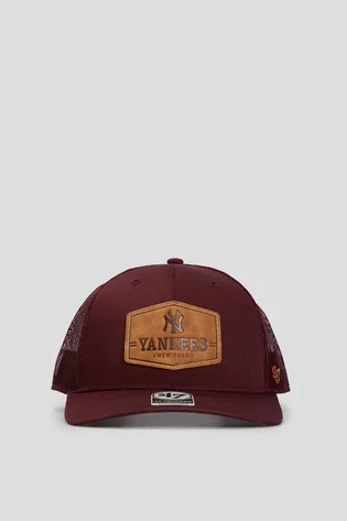 Кепка унісекс 47 Brand Yankees Rawhide Twill Bordo B-Rhtwl17Ctp-Km