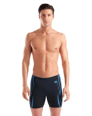 Плавки чоловічі Arena Poseidonia Swim Mid Jammer Black 009091-508