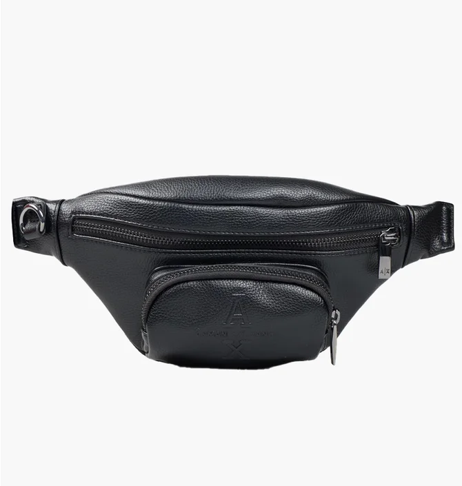Сумка мужская Armani Exchange Fanny Pack Synthetic Black 952692-4F884