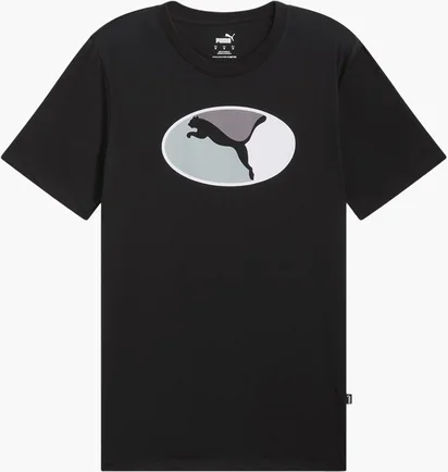 Футболка мужская Puma Oval Tee Black 682218-01