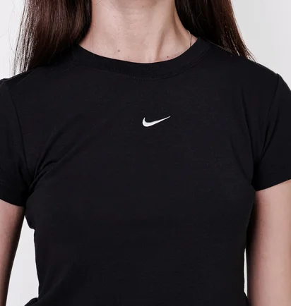 Футболка жіноча Nike W Nsw Nk Chll Knt Md Crp Black FV5508-010