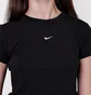 Футболка жіноча Nike W Nsw Nk Chll Knt Md Crp Black FV5508-010