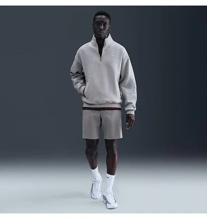 Кофта мужская Nike Nl Solo Swsh Bb Quarter Zip Grey HV1094-063