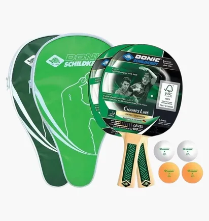 Набор для настольного тенниса Donic Champs 400 Cover Green DT1-788498