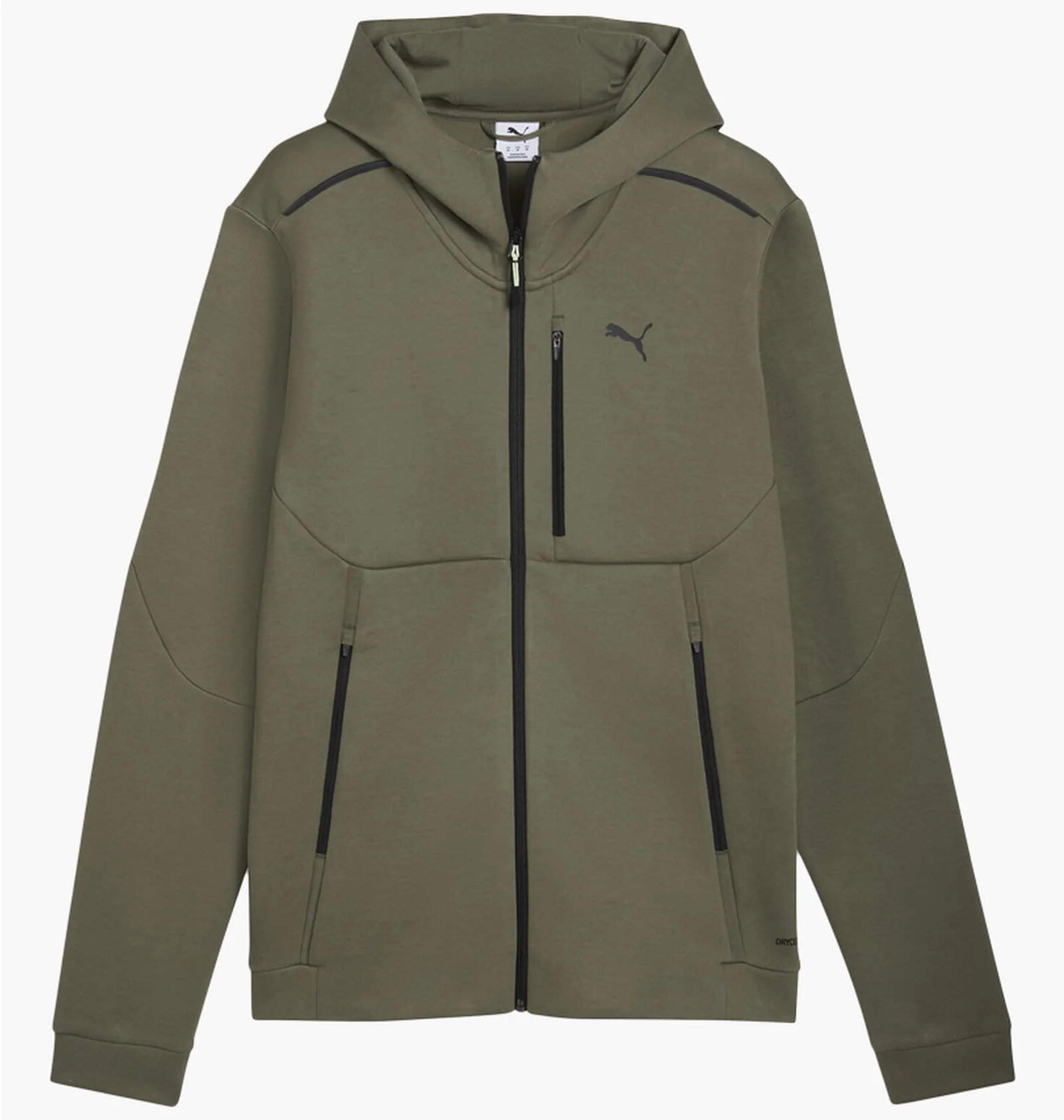 ᐉ Толстовка мужская Puma Tech Full-Zip Olive 634415-81 - купить в