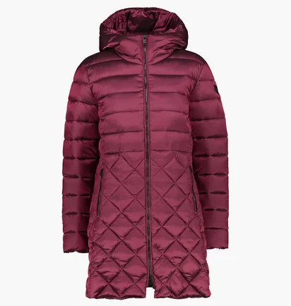 Куртка жіноча Cmp Parka Fix Hood Bordo 31K3026-H921