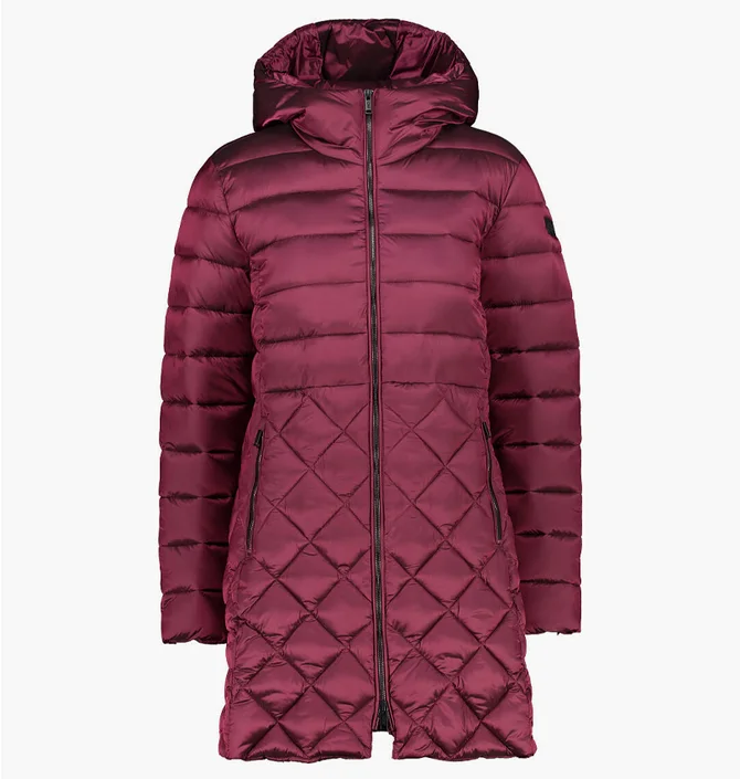 Куртка жіноча Cmp Parka Fix Hood Bordo 31K3026-H921