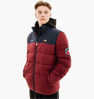 Пуховик чоловічий Ellesse Nebula Padded Jacket Red/Blue SHR12789-803