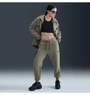 Штаны женские Nike Sportswear Tech Fleece Olive HV6779-320