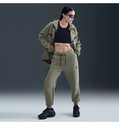 Штани жіночі Nike Sportswear Tech Fleece Olive HV6779-320