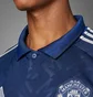 Поло чоловіче Adidas Manchester United 24/25 Away Jersey Blue IU1390