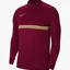 Лонгслив мужской Nike Dry Academy 21 Drill Top Bordo Cw6110-677