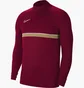 Лонгслив мужской Nike Dry Academy 21 Drill Top Bordo Cw6110-677