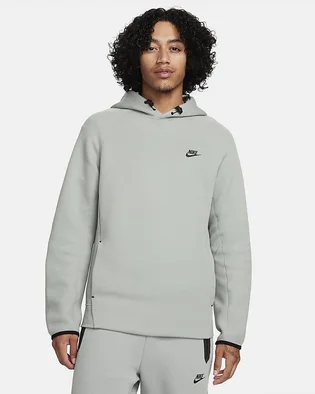 Худи мужское Nike Sportswear Tech Fleece Grey FB8016-330