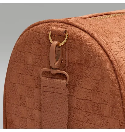 Сумка чоловіча Nike Suede Monogram Duffel Brown LM9205-X6X