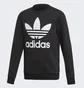 Свитшот детский Adidas Trefoil Crew Sweatshirt Black Ed7797