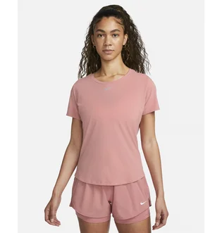 Футболка женская Nike Dri-Fit Uv One Luxe Standard Fit Short-Sleeve Top Peach DD0618-618
