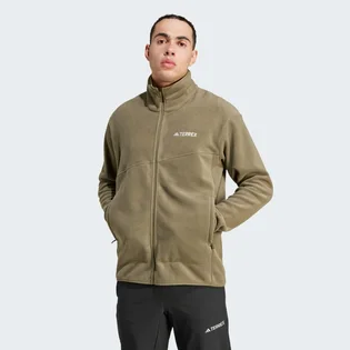 Олімпійка чоловіча Adidas Terrex Multi Full-Zip Fleece Olive IZ3291