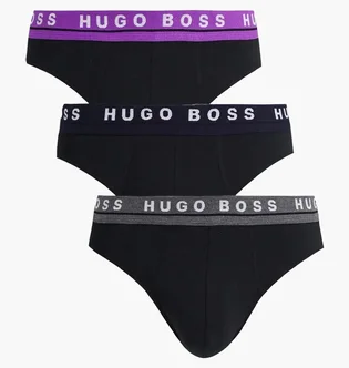 Труси чоловічі Hugo Boss Briefs (3 шт) Black 50458559-969