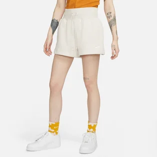 Шорти жіночі Nike Sportswear Phoenix Fleece High-Rise Shorts Beige FD1409-104