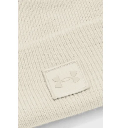 Шапка чоловіча Under Armour Halftime Shallow Cuff White 1379990-110